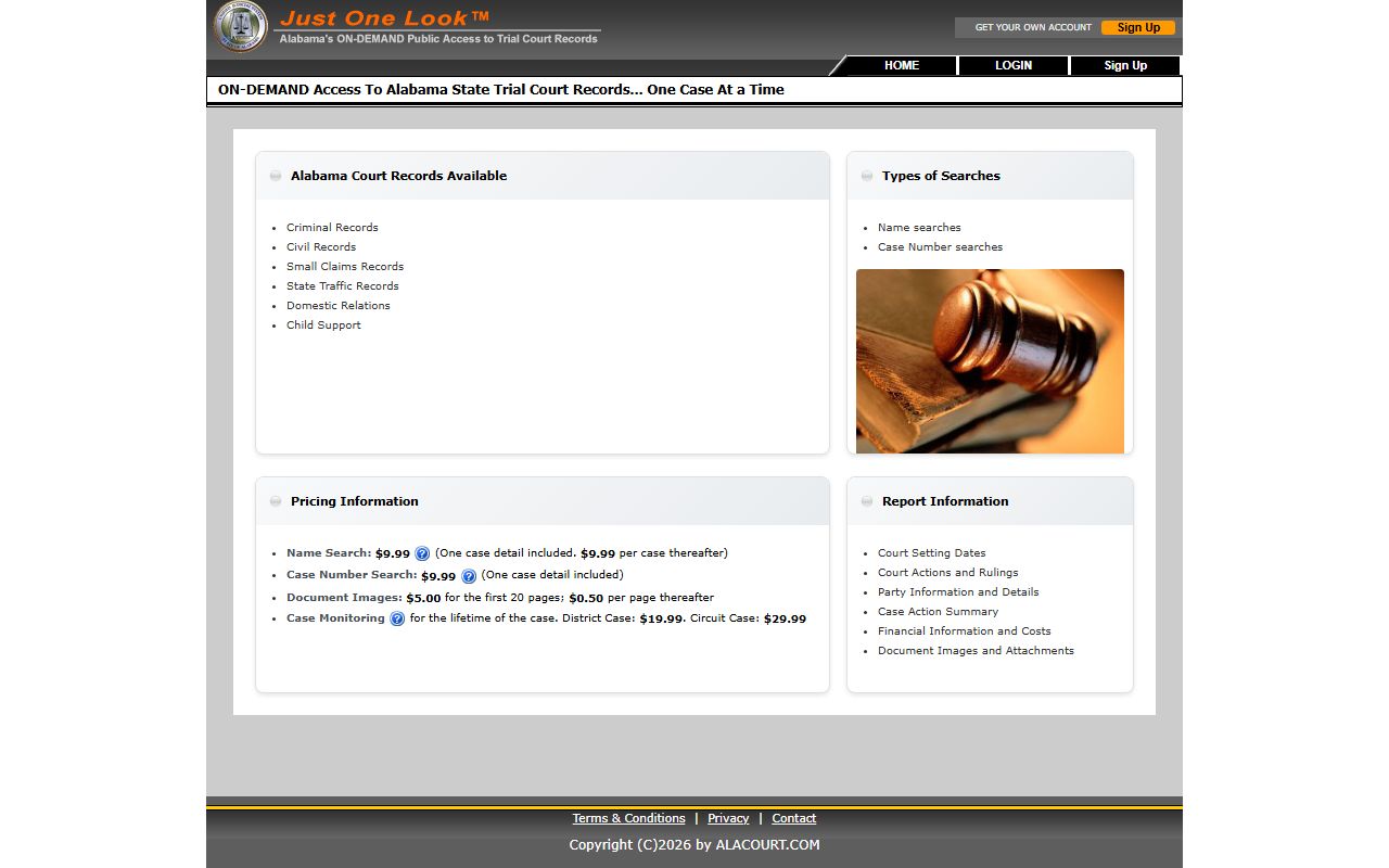 Geneva County Jail inmate lookup court record fallback through AlaCourt